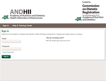 Tablet Screenshot of andhii.org